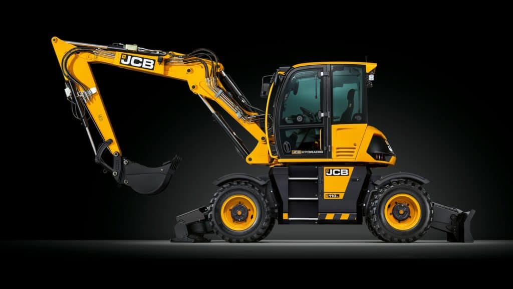 JCB hydradig hjulgravare