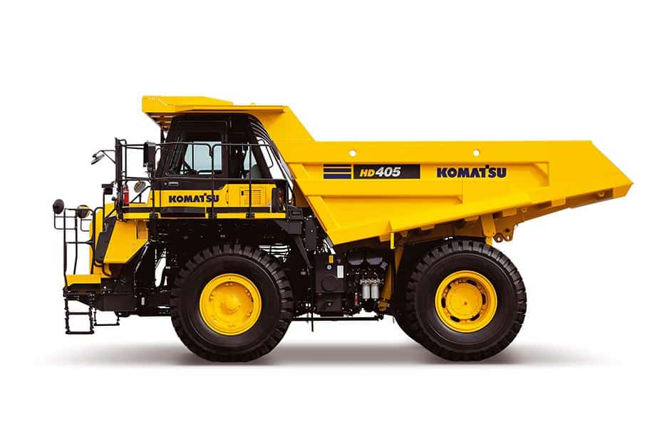 Komatsu dumper