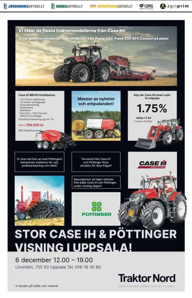 Case IH & Pöttingerkväll